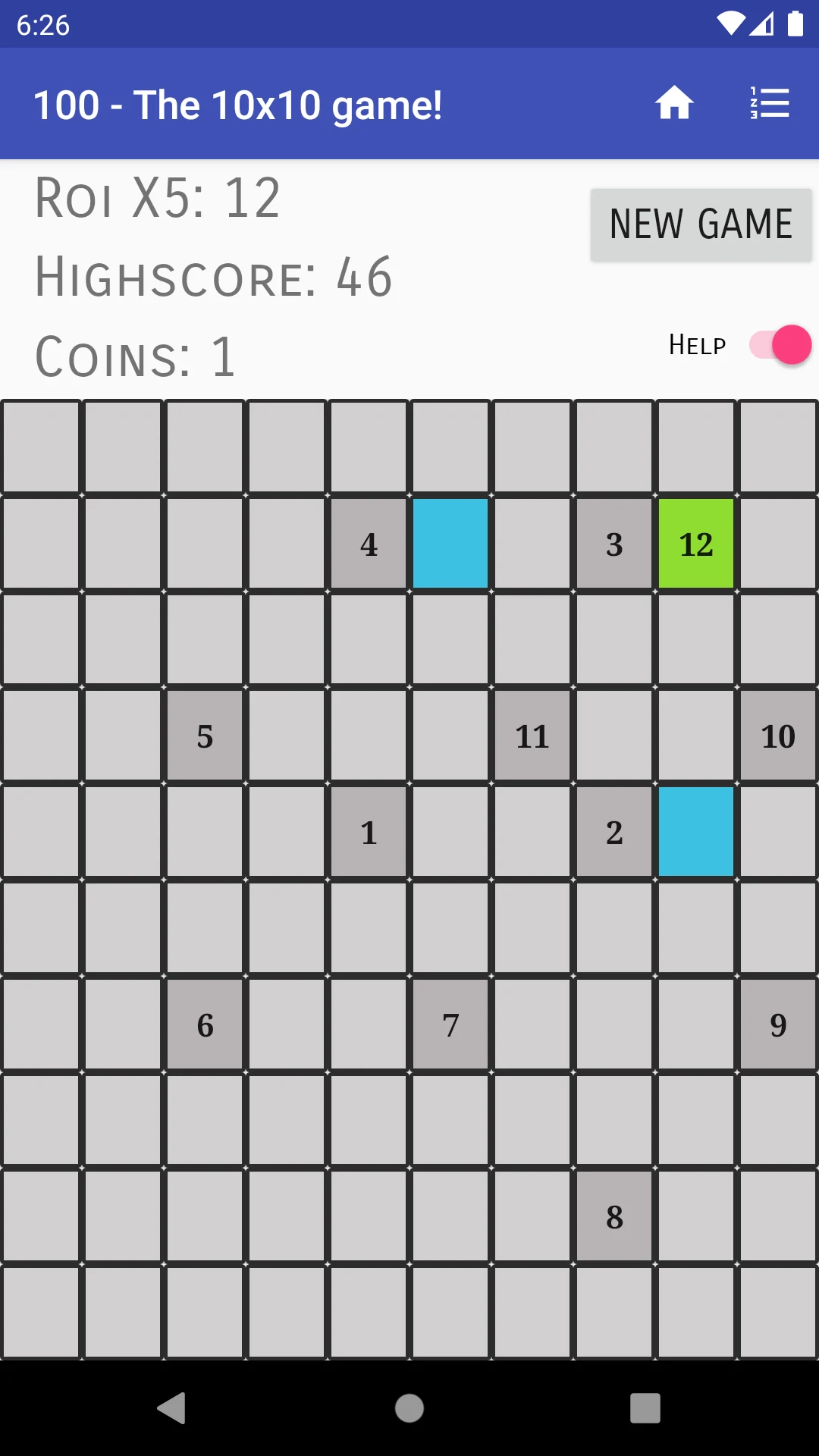 100 - The 10x10 Game! screenshot