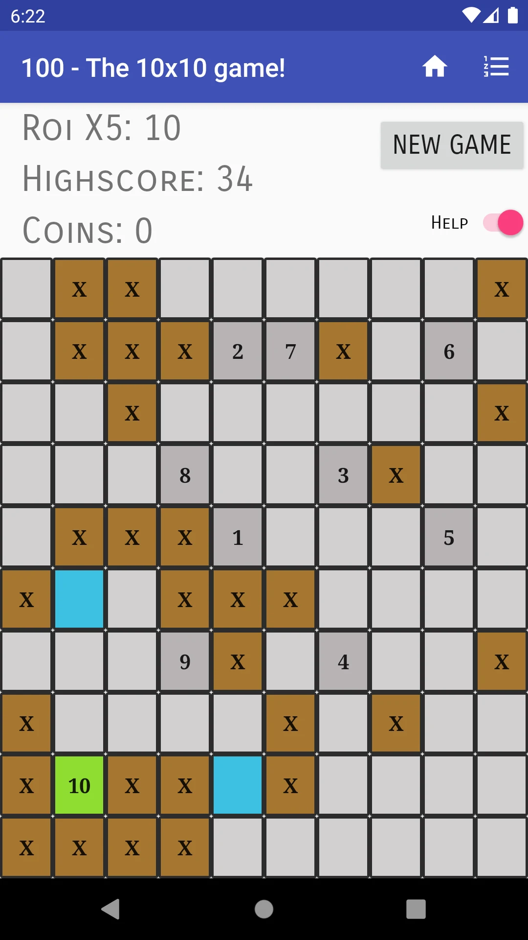 100 - The 10x10 Game! screenshot