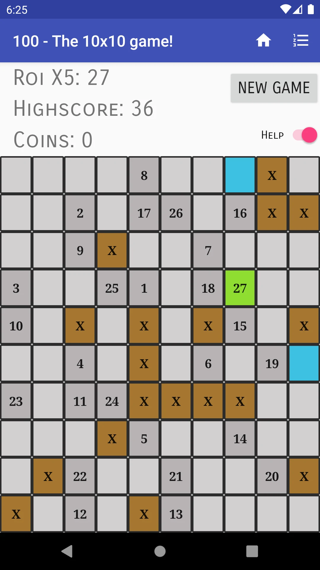 100 - The 10x10 Game! screenshot